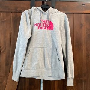 Women’s north face hooded sweatshirt